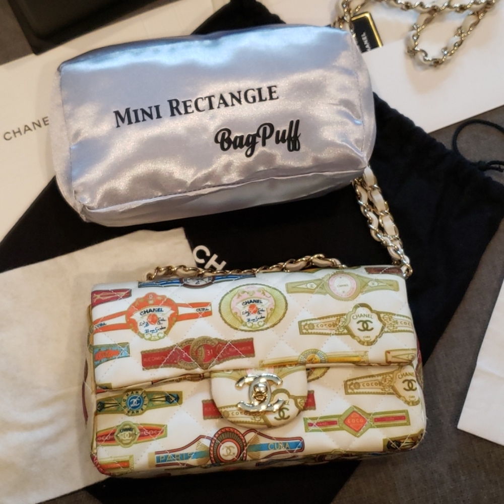 ❗SOLD❗Chanel Satin Classic Flap Mini Rectangle - Picture 15 of 15